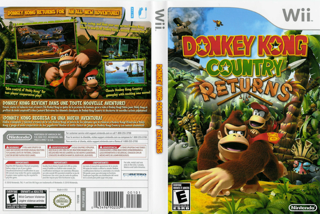 donkey kong country returns wii iso pal